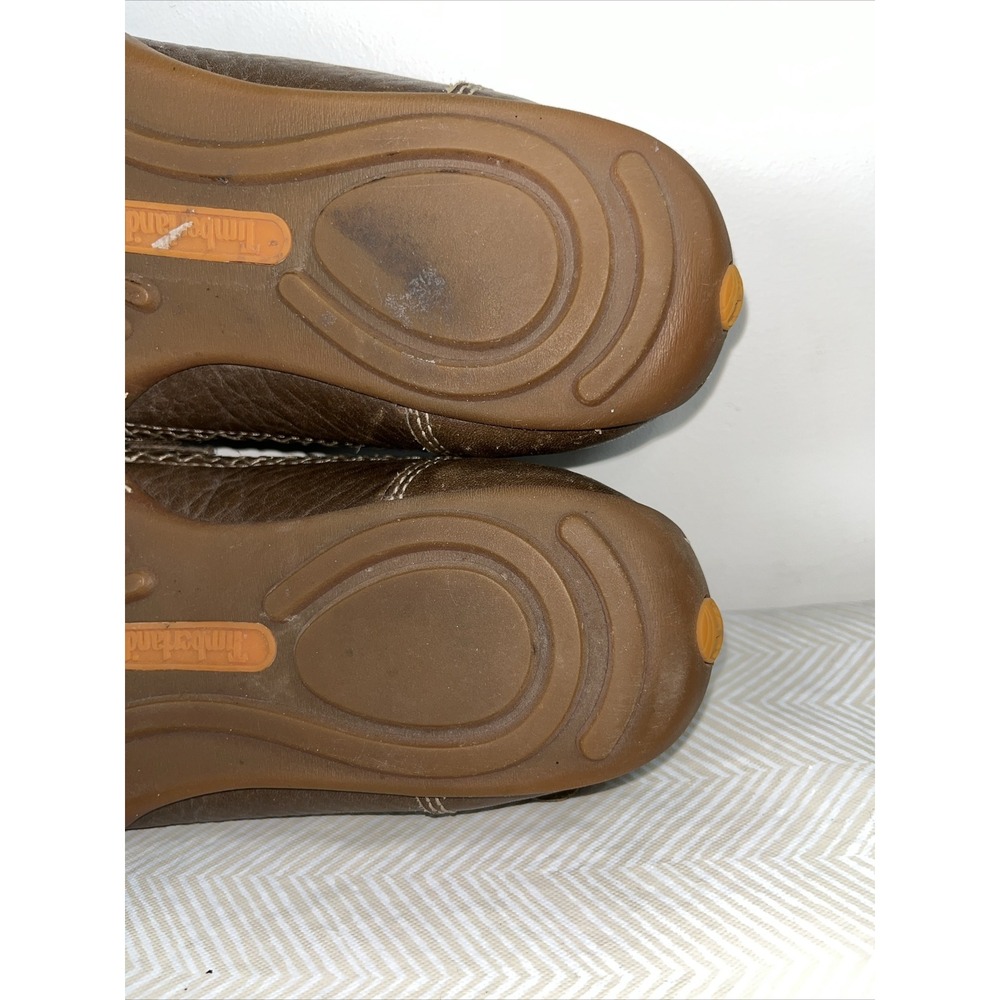 Timberland Earthkeepers Women's 7 Brown Suede Slip On Cushioned Loafers Casual - Picture 14 of 16